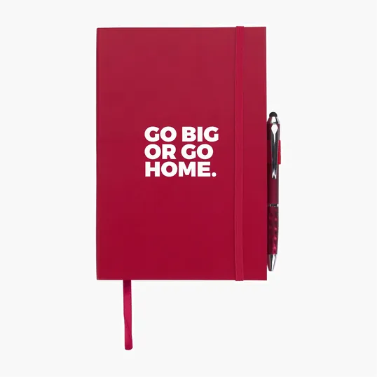 Good Value™ Color Edge Journal with Metallic Stylus Pen — view 55
