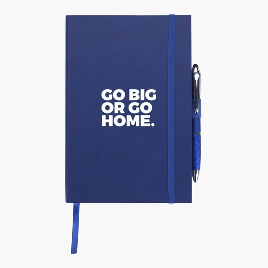 Good Value™ Color Edge Journal with Metallic Stylus Pen — view 52