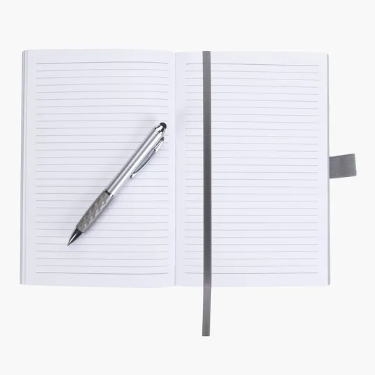 Good Value™ Color Edge Journal with Metallic Stylus Pen — view 25