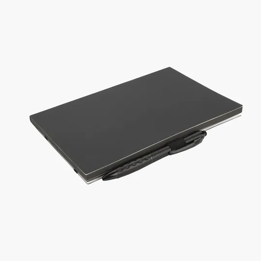 Good Value™ Color Edge Journal with Metallic Stylus Pen — view 3