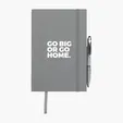 Good Value™ Color Edge Journal with Metallic Stylus Pen — view 54