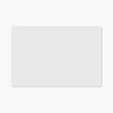 Good Value™ Ultra-Thin Repositionable Counter Mat, 18" x 12"