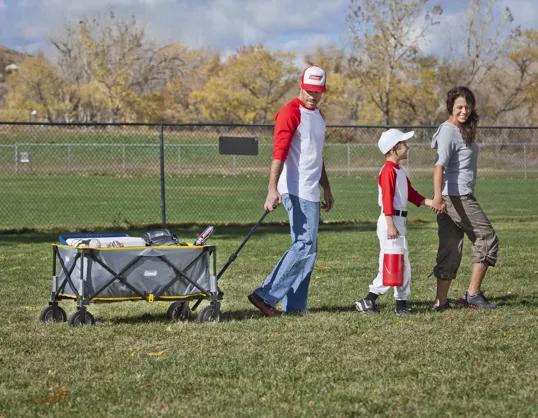Coleman® Camp Wagon with Telescoping Handle and Swivel Wheels — view 17