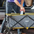 Coleman® Camp Wagon with Telescoping Handle and Swivel Wheels — view 7
