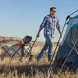 Coleman® Camp Wagon with Telescoping Handle and Swivel Wheels — view 5