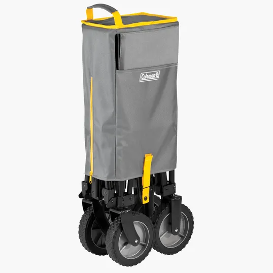 Coleman® Camp Wagon with Telescoping Handle and Swivel Wheels — view 9