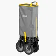 Coleman® Camp Wagon with Telescoping Handle and Swivel Wheels — view 15