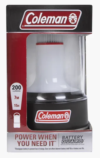 Coleman® 200 Lumens Mini LED Lantern with BatteryGuard™ — view 7