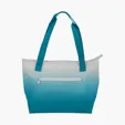 Ombre Lunch Cooler with Front Zippered Pocket and 20" Handles — view 4