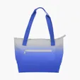 Ombre Lunch Cooler with Front Zippered Pocket and 20" Handles — view 3