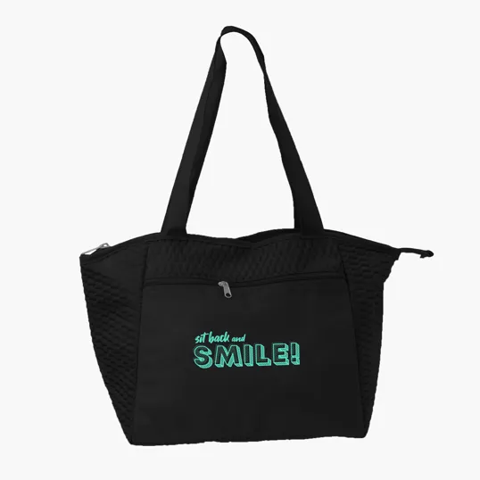 Good Value™ Poly Pro Lunch Wave Tote Insulated Lunch Bag — view 4