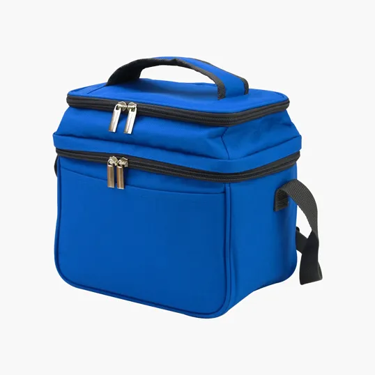 Dual Compartment 6-Can Cooler with PEVA Lining — view 5