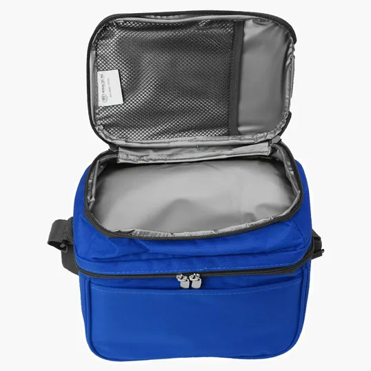 Dual Compartment 6-Can Cooler with PEVA Lining — view 11