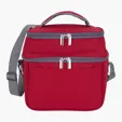 Dual Compartment 6-Can Cooler with PEVA Lining — view 4