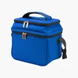 Dual Compartment 6-Can Cooler with PEVA Lining — view 6