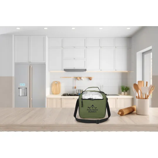 Lunch Break Expandable Insulated Lunch Bag with Shoulder Strap — view 11