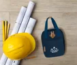 Classic Insulated Lunch Bag with Front Zippered Pocket — view 5