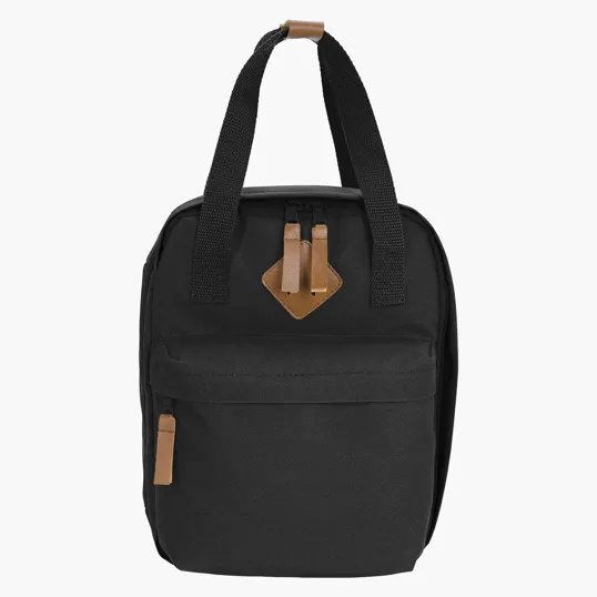 Classic Insulated Lunch Bag with Front Zippered Pocket