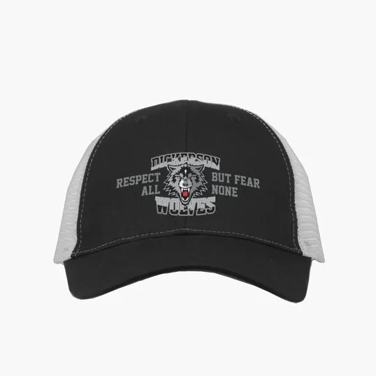 Buttonless Mesh Back Cap, Structured Cotton Twill — view 9