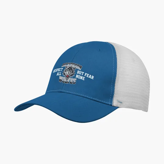 Buttonless Mesh Back Cap, Structured Cotton Twill — view 14