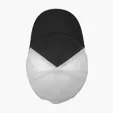 Buttonless Mesh Back Cap, Structured Cotton Twill — view 3