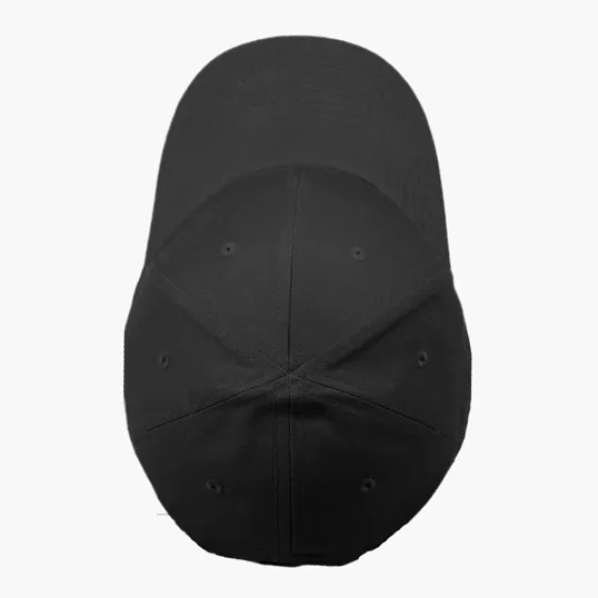 Buttonless Brushed Cotton Twill Structured Cap — view 4