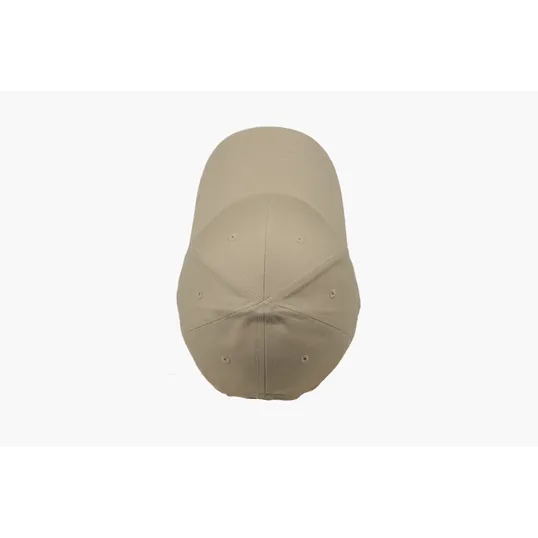 Buttonless Brushed Cotton Twill Structured Cap