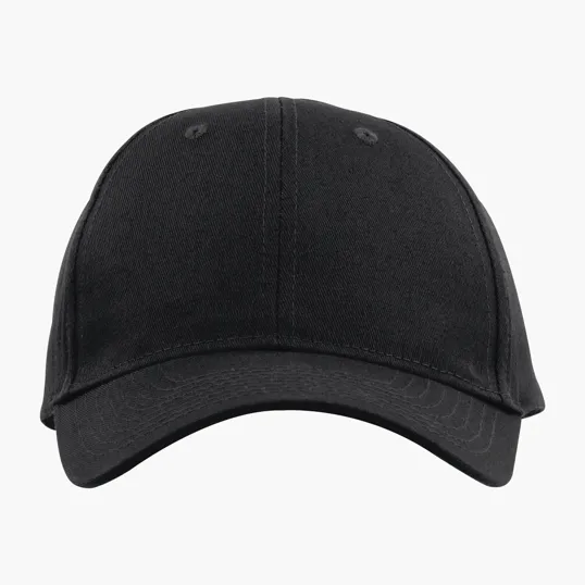 Buttonless Brushed Cotton Twill Structured Cap — view 2