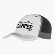 Color Accent Mesh Snapback Cap, Structured Cotton Twill — view 14
