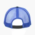 Color Accent Mesh Snapback Cap, Structured Cotton Twill