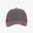Color Accent Mesh Snapback Cap, Structured Cotton Twill — view 10