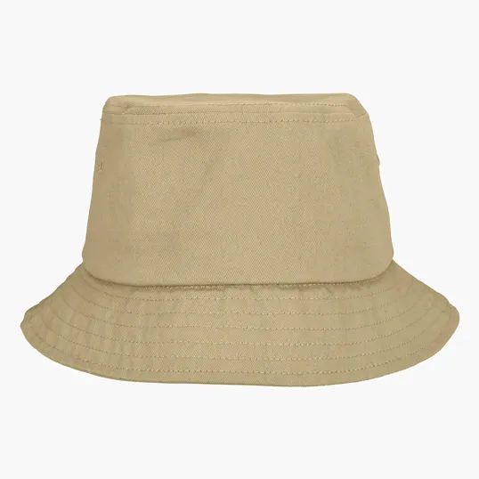 Cotton Twill Bucket Cap with Poplin Sweatband