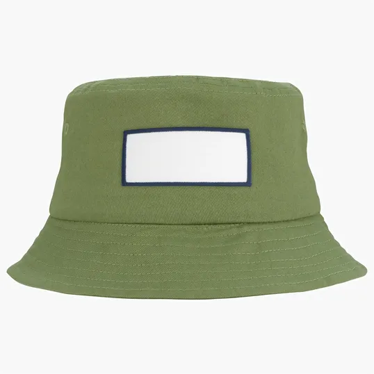 Cotton Twill Bucket Cap with Poplin Sweatband — view 15