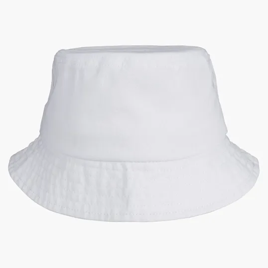 Cotton Twill Bucket Cap with Poplin Sweatband — view 2