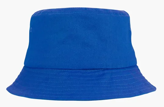 Cotton Twill Bucket Cap with Poplin Sweatband — view 6