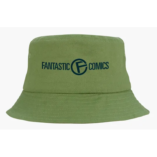 Cotton Twill Bucket Cap with Poplin Sweatband — view 11