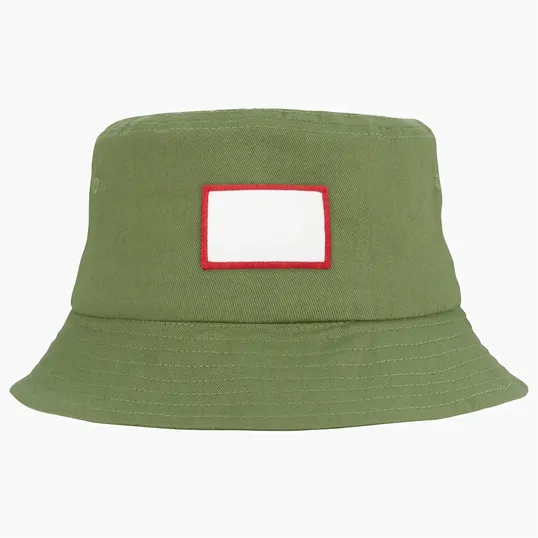 Cotton Twill Bucket Cap with Poplin Sweatband — view 18