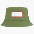 Cotton Twill Bucket Cap with Poplin Sweatband — view 17