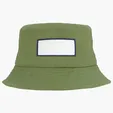 Cotton Twill Bucket Cap with Poplin Sweatband — view 15