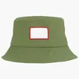 Cotton Twill Bucket Cap with Poplin Sweatband — view 18