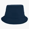 Cotton Twill Bucket Cap with Poplin Sweatband — view 8