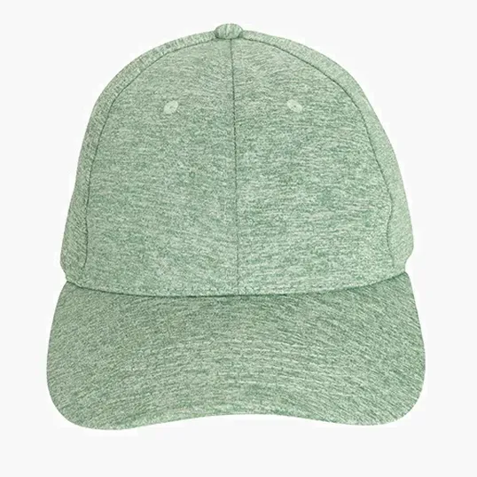 Heathered Cap, Structured One-Size-Fits-Most Baseball Hat — view 6