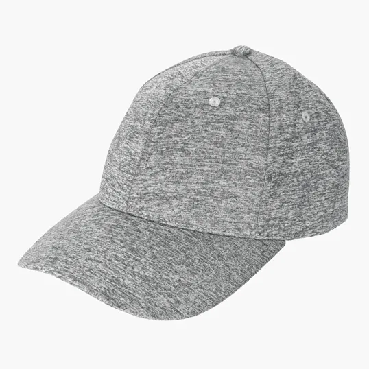Heathered Cap, Structured One-Size-Fits-Most Baseball Hat — view 4