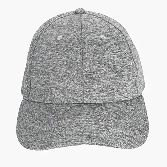Heathered Cap, Structured One-Size-Fits-Most Baseball Hat — view 2