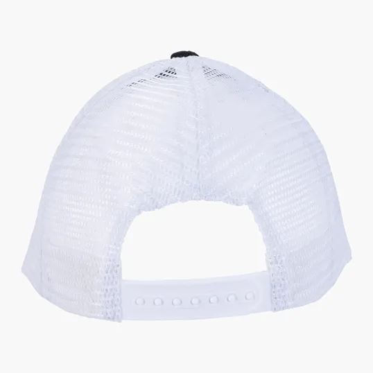 Mid-Profile Accent Mesh Snapback Cap, Structured Six-Panel — view 8