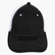 Mid-Profile Accent Mesh Snapback Cap, Structured Six-Panel — view 7