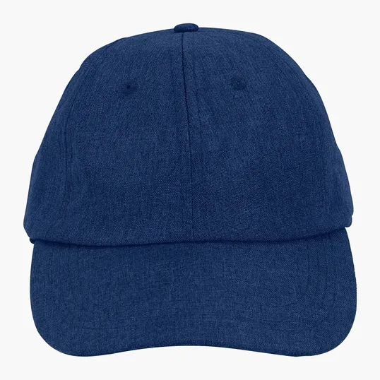 RPET Unstructured Six-Panel Cap with Hook-and-Loop Closure — view 13