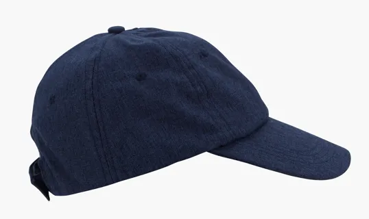 RPET Unstructured Six-Panel Cap with Hook-and-Loop Closure — view 15