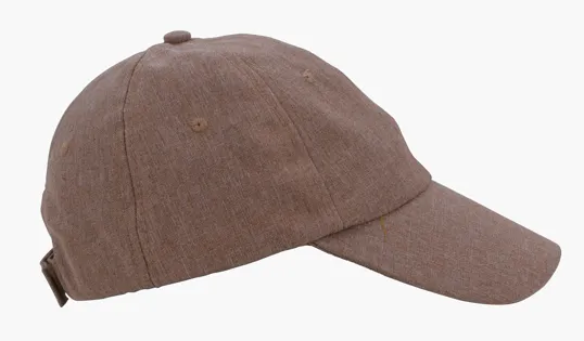RPET Unstructured Six-Panel Cap with Hook-and-Loop Closure — view 7