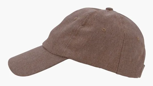 RPET Unstructured Six-Panel Cap with Hook-and-Loop Closure — view 6